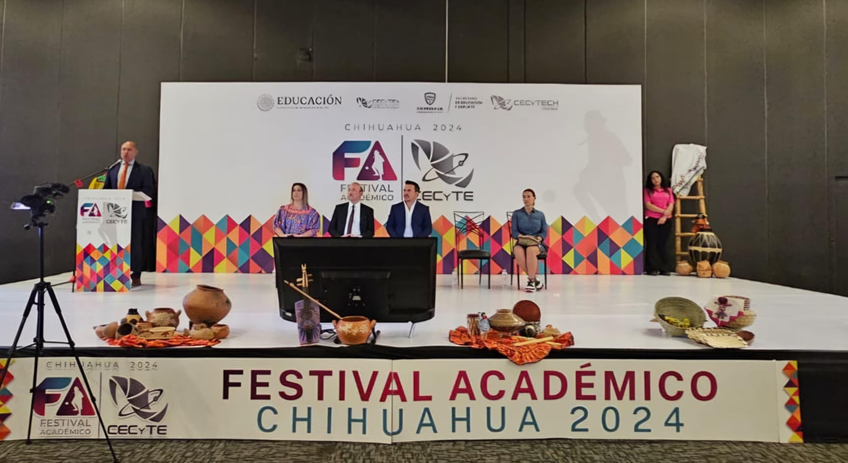 ARRANCA FESTIVAL ACADÉMICO NACIONAL CECYTES 2024 EN CHIHUAHUA