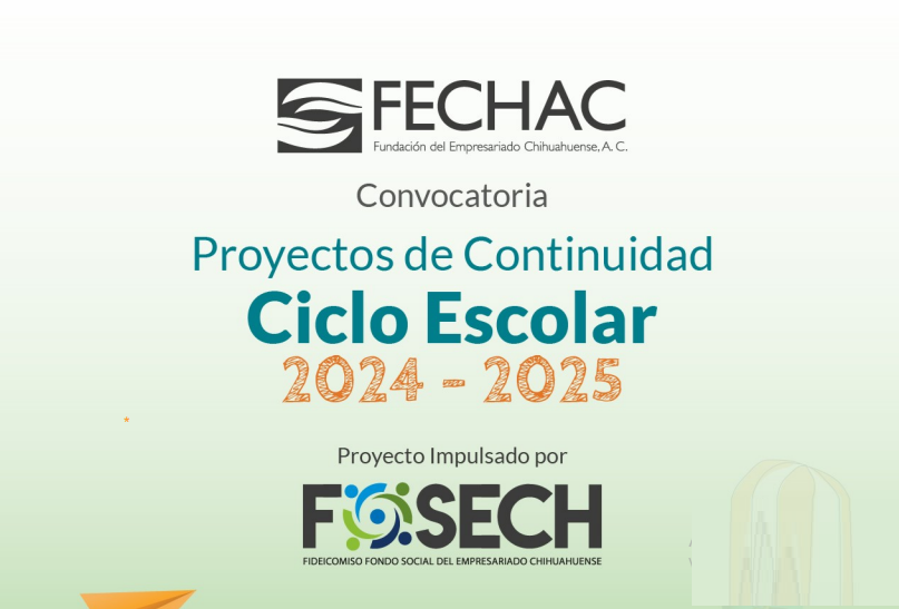 “CONVOCATORIA PROYECTOS DE CONTINUIDAD CICLO ESCOLAR 2024-2025”